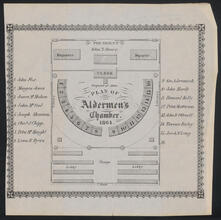 Plan of Aldermen's Chamber