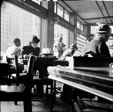 Refreshment Stand: Irving's Famous Malted Milk.