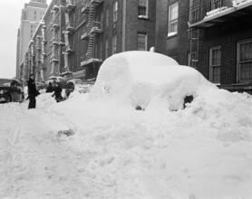 [Aftermath of a snowstorm.]