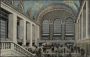 Main Concourse, Grand Central Terminal, New York City.