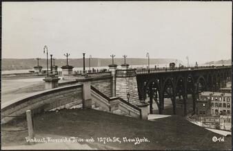 Viaduct, Riverside Drive and 127th St., New York.