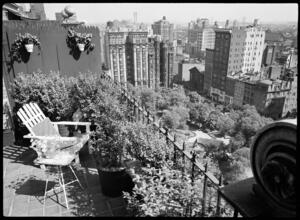[View of Gramercy Park from 60 Gramercy Park North.]