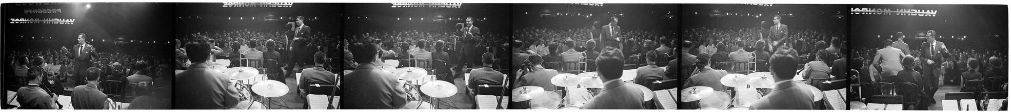 Vaughn Monroe [Monroe and band performing.]