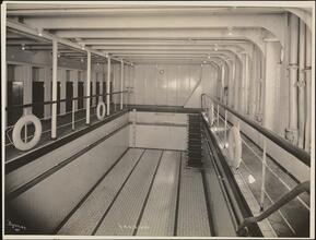 White Star Line, S.S. "Olympic", Swimming Pool.