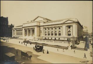 [New York Public Library, main branch.]