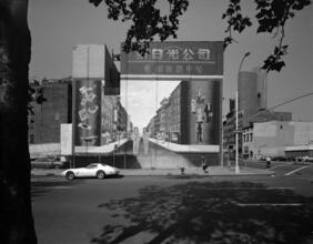 ["Chinatown Today" mural by Alan Okada on Pike Street.]