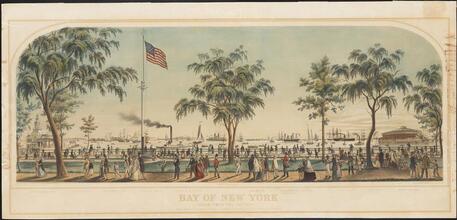 Bay of New York taken from the Battery