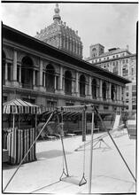 277 Park Avenue [Building]. Playground, general view to west.