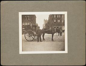 Hansom Cab [Street Types of New York.]