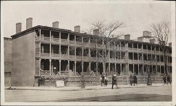 [Rhinelander Row, 7th Avenue between 12th Street and 13th Street.]