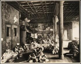 54 West 36th Street. Style Maid Hat Company. Interior, fire damage