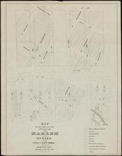 Map of Outlying Lots and Parcels of Land Near Harlem in the 12th Ward of the City of New York Belonging to Archibald Watt