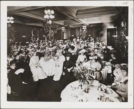 [Ladies luncheon at Delmonico's.]