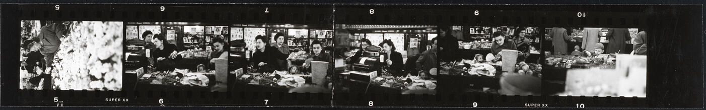 The 5 and 10 [People shopping at Woolworth's.]