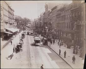 [West 14th Street, east from 6th Avenue.]