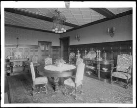 135 Central Park West. Langham Apartments, Mr. J.B. Greenhut's apartment dining room.