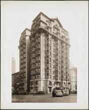 East 57th Street and Park Avenue. The Mayfair Apartments