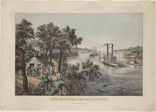 Low Water in the Mississippi.