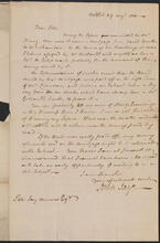 Letter from John Jay to Peter Jay Munro, August 29, 1801