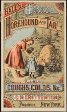 Hale's Honey of Horehound and Tar Cures Coughs, Colds, &c.