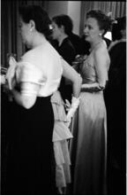 Gimbels Fashion Show [Women at fashion show.]
