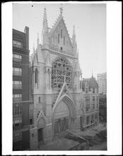 West 71st Street. Blessed Sacrament Church.