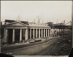[Construction of Pennsylvania Station.]