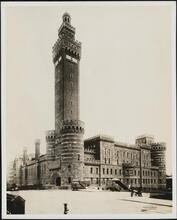 East 34th Street and Park Avenue. 71st Regiment Armory building