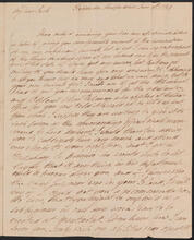 Letter from John Peter De Lancey to John De Lancey, June 5, 1789