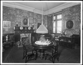 Thomas Nash residence, dining room.