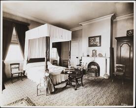 [Interior of Watt-Pinkney Mansion, West 139th Street.]