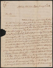 Letter from John Quincy Adams to Peter Jay Munro, January 13, 1784