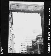 [5th Avenue and 100th Street, overpass.]