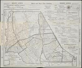 Street Map of the City of Mount Vernon and the Town of Pelham. Westchester County, N.Y.
