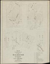 Map of Outlying Lots and Parcels of Land Near Harlem in the 12th Ward of the City of New York Belonging to Archibald Watt