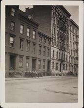 [House where Lafcadio Hearn stayed while visiting New York.]