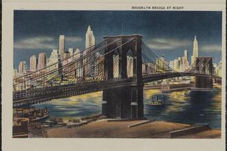Brooklyn Bridge at Night.