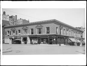 181st Street at the N.E. corner of St. Nicholas Avenue. General exterior.