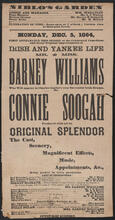 Mr. & Mrs. Barney Williams, in "Connie Soogah", Monday, December 5, 1864