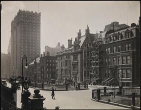 [Park Avenue south from 36th Street.]