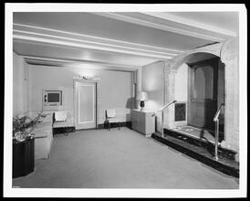 2 Beekman Place. Apartment building, view of lobby.