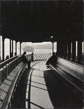 [Passengers on the ferry.]