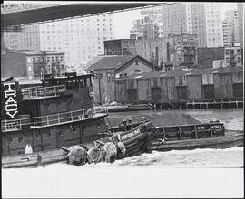 [Ships in the East River.]