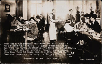 Polly's Restaurant, Greenwich Village