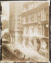 [Aftermath of Equitable Building fire.]