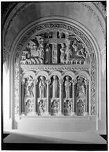 Riverside Church. Reredos close up.