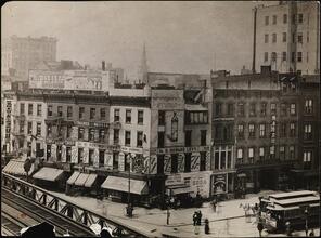 [South west corner of Broadway and 34th Street.]