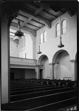 Park Avenue [Methodist Episcopal] Church. Grille door and two arches.