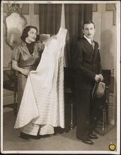 [Lucy Levine and Aaron Lebedeff.]