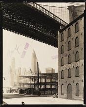 Brooklyn Bridge, Water and New Dock Streets